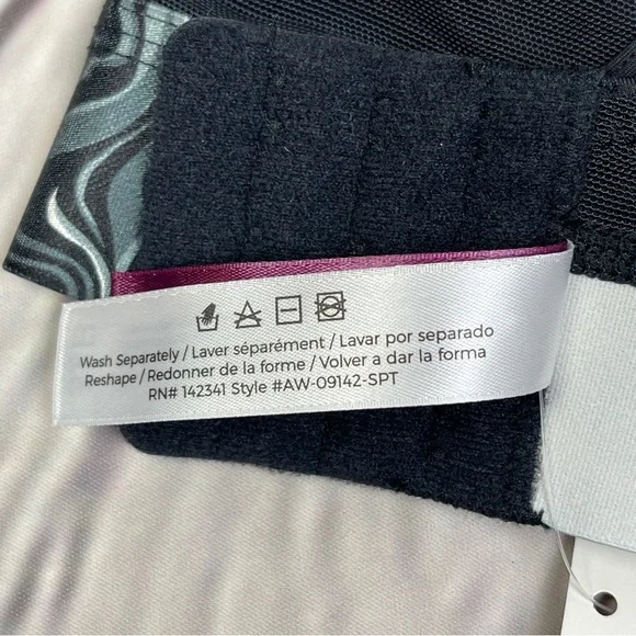 ADORE ME Micah Contour black sports bra NEW, size 32B - Picture 14 of 15